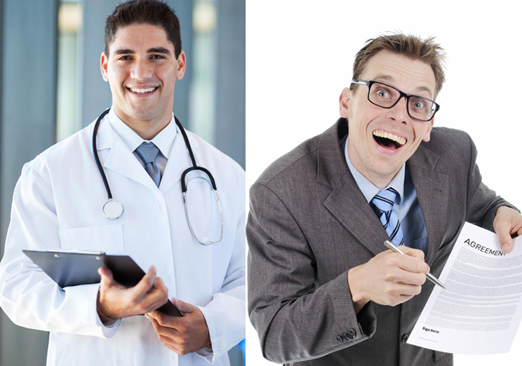 A doctor in eight years & solar salesperson in a day?